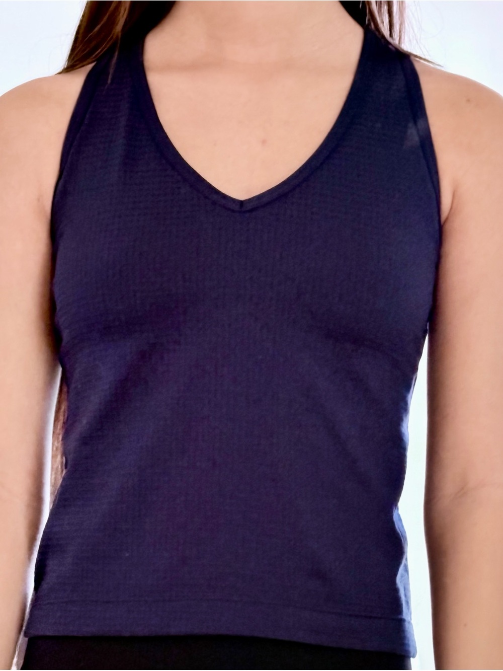 Nike Black V-Neck Women's Tank Top